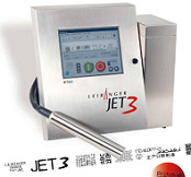 JET3UP德国进口莱宾格喷码机  电线电缆打码机  白墨机黑墨机黄墨机  图案生产日期喷码机
