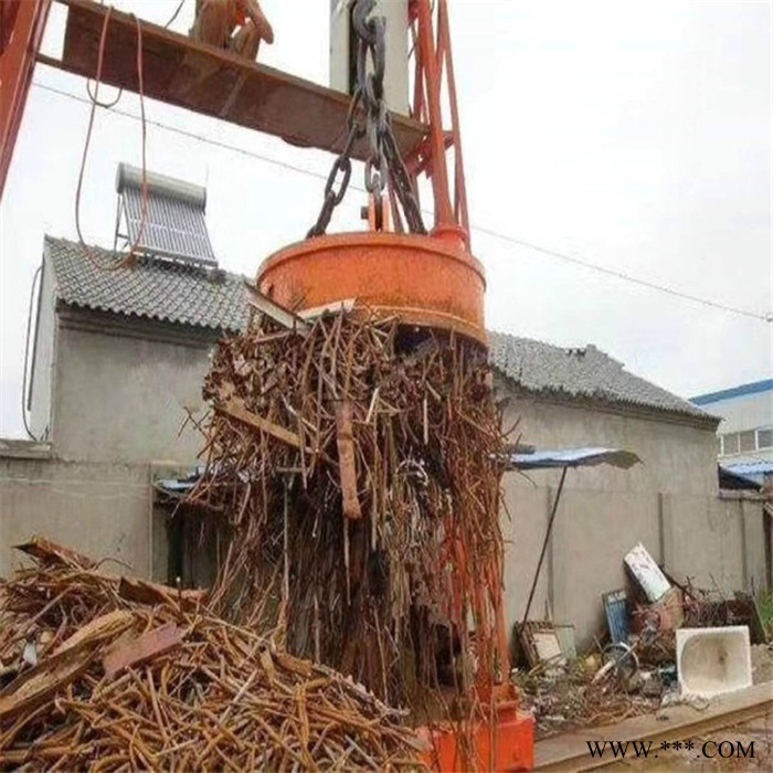 起重电磁铁 废钢废铁电磁起重器 电磁圆盘吸盘 高强度电磁吸盘 浩然 起重强力电磁吸盘图3