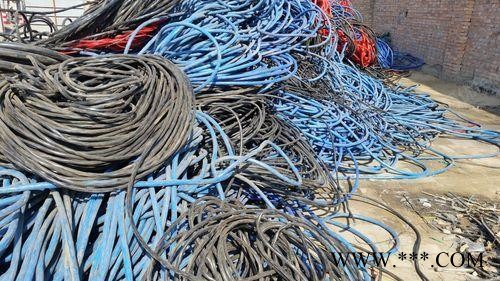江苏地区专业回收废旧电缆线2吨